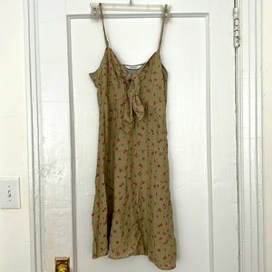 & other stories floral slip dress